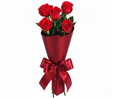 Букет 5 Красных роз Эдлесс Лав в Новоселицах