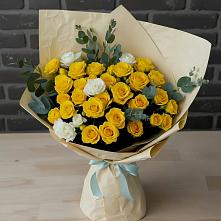 Букет цветов из:  Розы #REPLACE_PRED# Новоселицах