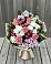 Букет цветов из: Альстромерии, Гвоздики, Розы и Хризантемы в Новоселицах