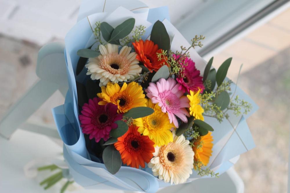 Букет цветов из: Герберы в Новоселицах