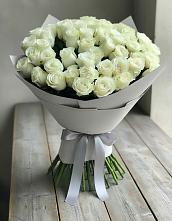 Букет 35 Белых роз в Новоселицах