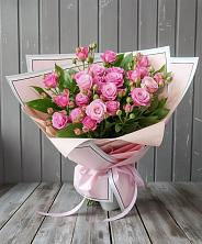 Букет Розовый кустик в Новоселицах