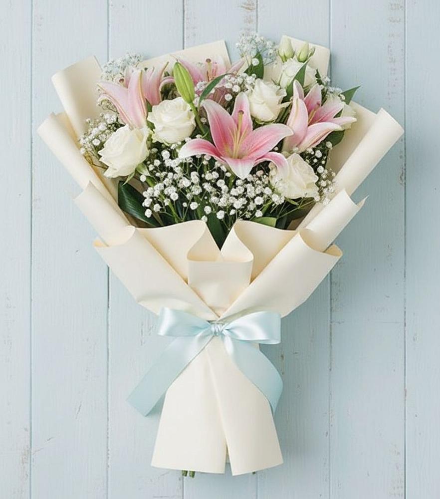 Букет цветов из: Лилии в Новоселицах