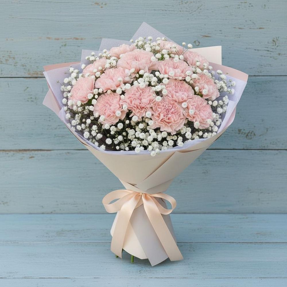 Букет цветов из: Гвоздики в Новоселицах