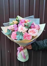 Букет цветов из:  Розы и Гвоздики #REPLACE_PRED# Новоселицах