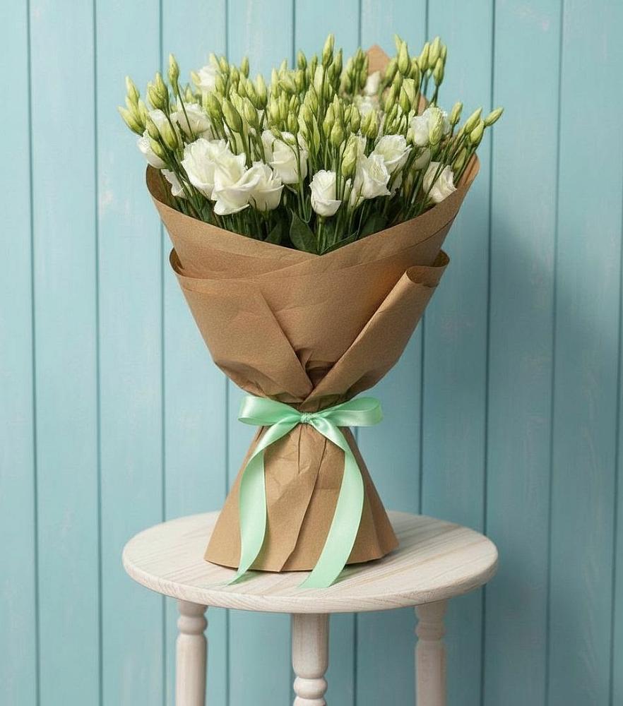 Букет цветов из: Лизиантусы в Новоселицах