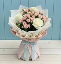 Букет цветов из:  Розы в Новоселицах