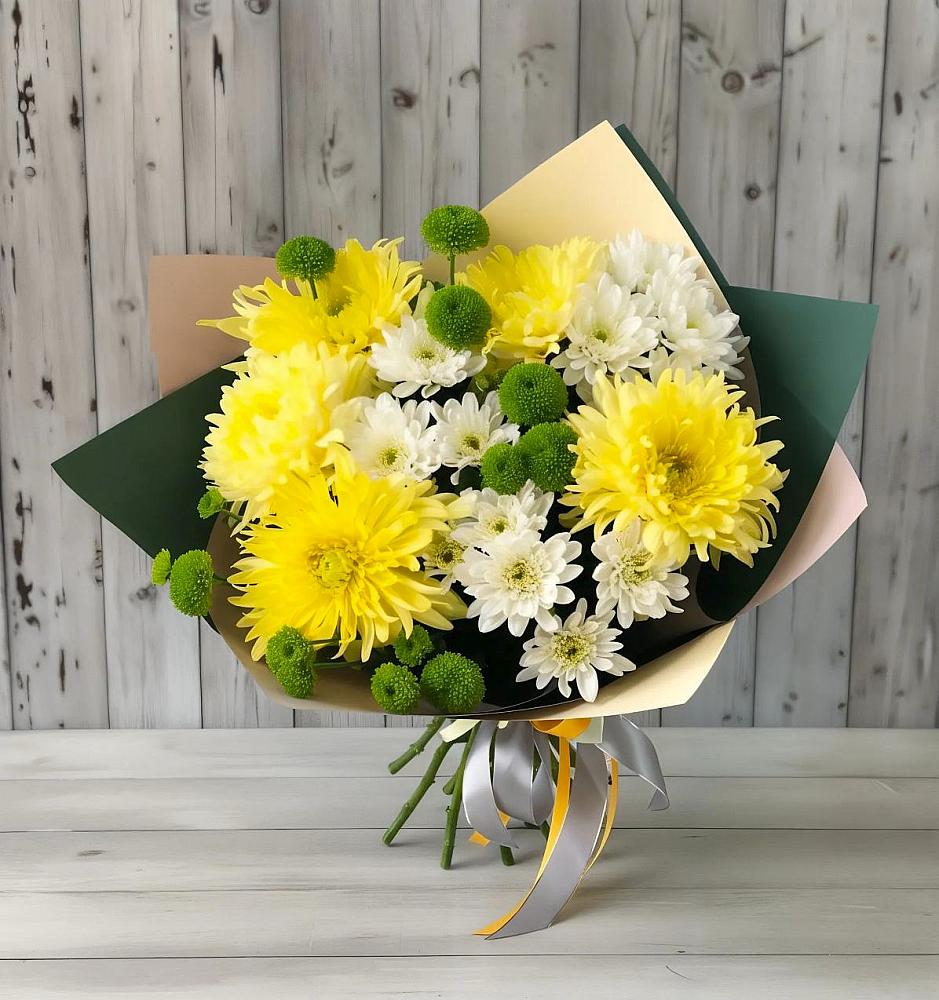 Букет цветов из: Хризантемы в Новоселицах