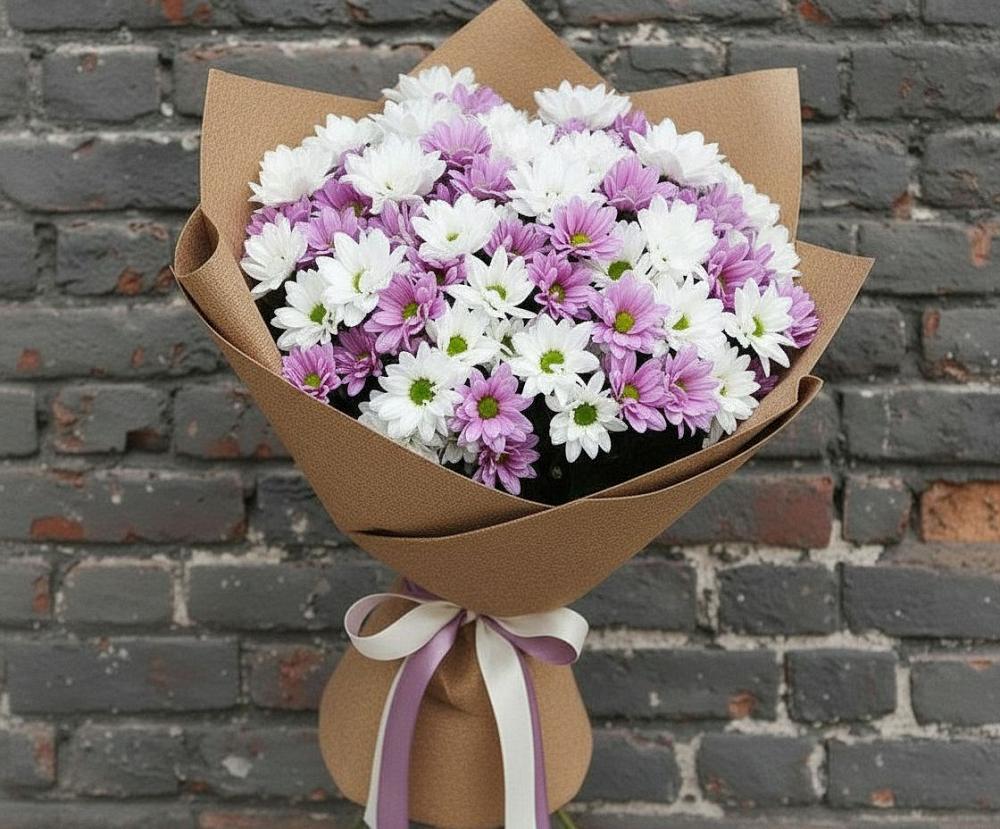 Букет цветов из: Хризантемы в Новоселицах