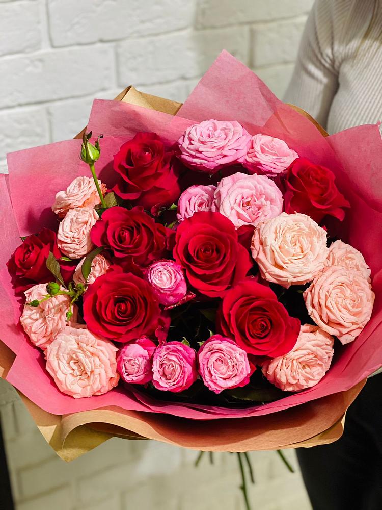 Букет цветов из: Розы в Новоселицах