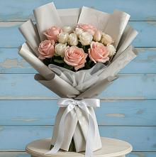 Букет цветов из:  Розы #REPLACE_PRED# Новоселицах