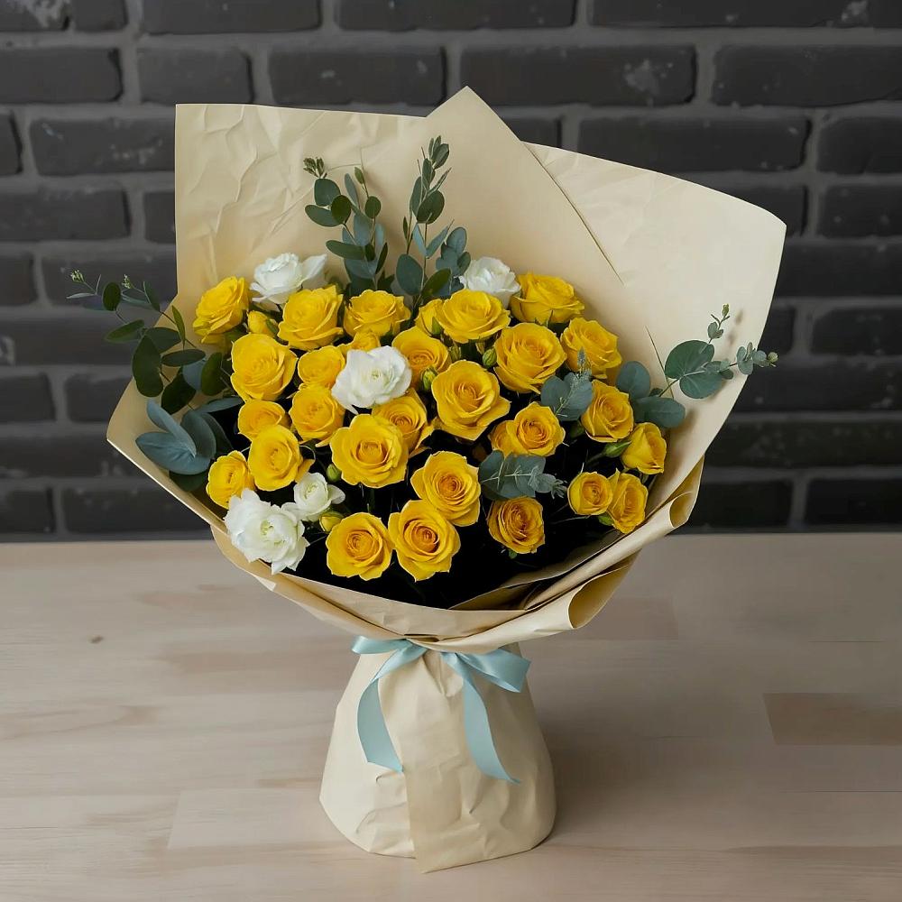 Букет цветов из: Розы в Новоселицах