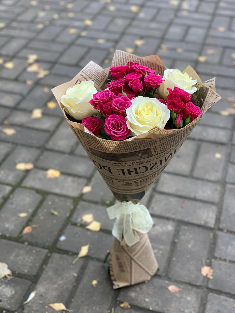 Букет цветов из: Розы в Новоселицах