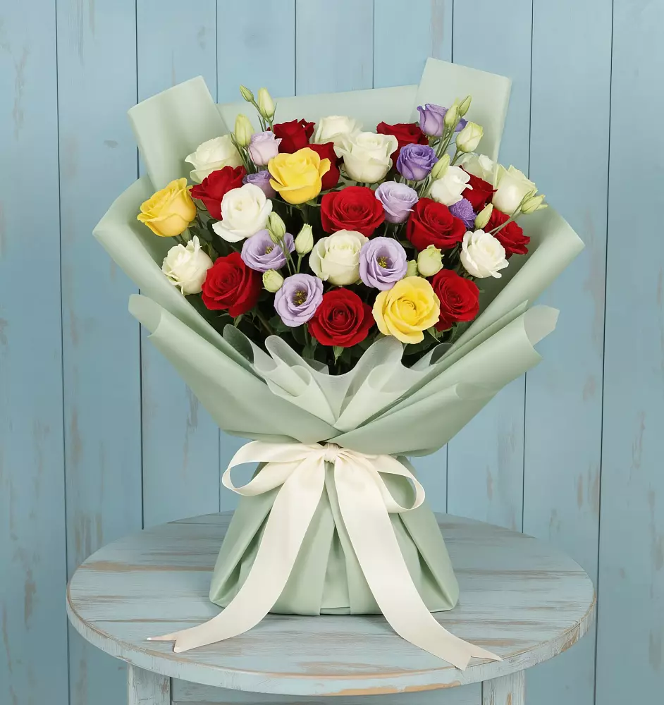 Букет цветов из: Розы в Новоселицах