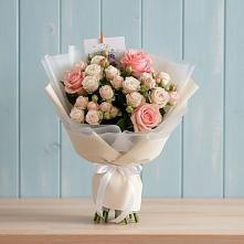 Букет цветов из:  Розы #REPLACE_PRED# Новоселицах