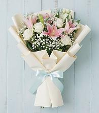 Букет цветов из:  Лилии в Новоселицах