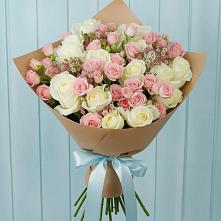 Букет цветов из:  Розы в Новоселицах