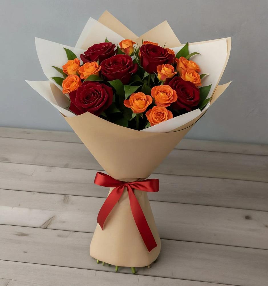 Букет Любовь и восторг в Новоселицах